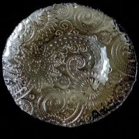 PAISLEY 33 CM KEREK TÁNYÉR FÜSTÖS