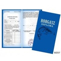 BIZONYÍTVÁNY HORGÁSZ DIPLOMA