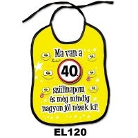 ELŐKE 120 MA VAN A SZÜLINAPOM 40