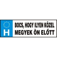 RENDSZÁM BOCS, HOGY ILYEN KÖZEL...