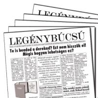 ÚJSÁG - LEGÉNYBÚCSÚ